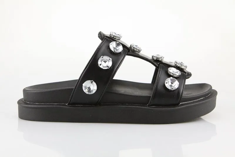 Sparkly Flat Sandals