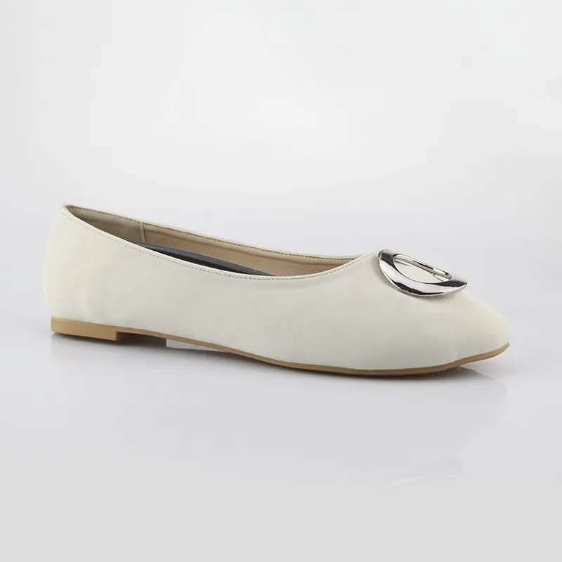 White Classic Ballet Flats White Classic Ballet Flats